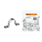 Скоба металлическая 2-х лапковая с внутренним d 19-20 мм (100шт)