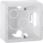 Коробка для накладного монтажа 1-местная белый INSPIRIA