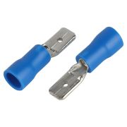 Разъем плоский NO-225-39 РпИп 2-5-0.8 изолированный «вилка» (упаковка 10 штук)