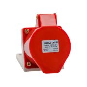 Розетка для монтажа на поверхность 125-32А-6h-380AC-3P+PE+N-IP44