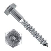 Шуруп DIN571 6х50 сантехнический оцинкованный 20шт