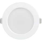 Светильник декоративный светодиодный LED встраиваемый ДВО 1612 белый круг 9Вт 4000К IP20