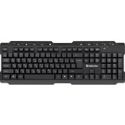 Клавиатура беспроводная Element HB-195 , мультимедиа, черный