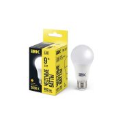 Лампа светодиодная A60 груша 9Вт 230В 3000К E27