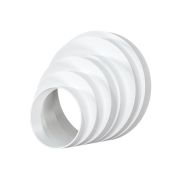 Соединитель пластиковый эксцентриковый для круглых воздуховодов D160/150/125/120/100/80