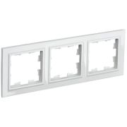 BRITE Рамка 3 поста РУ-3-БрБ белый