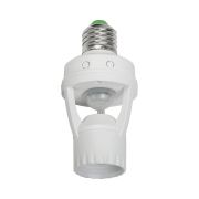 Датчик движения ДД 045 белый E27 60 Вт 360 градусов 6м IP20