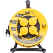 Удлинитель силовой 4 розетки шнур 20м ПВС 3х1.5 УК20 IP44