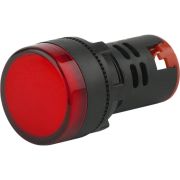 Лампа AD22DS(LED) матрица D22мм красный 230В