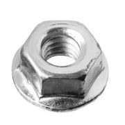 Гайка DIN6923 М8 шестигранная с фланцем покрытие цинк 100 шт