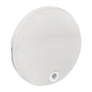 Светильник светодиодный ЖКХ круг ДПО-2200 с инфракрасным датчиком движения 12Вт 6500K IP65 LUMA