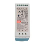 Блок питания AC-DC, 60Вт, вход 85-264V AC, 47-63Гц,120-370В DC, выход 12В,0-5A, рег. вых=0-+20%Uном, в кожухе на DIN-рейку