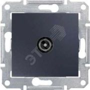 Sedna Коннектор TV проходной графит