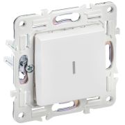 SKANDY Выключатель 1-клавишный с индикацией 10А SK-V07W арктический белый IEK