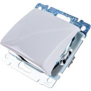 Вывод кабеля белый VALENA