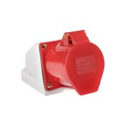 Розетка кабельная 32А 3Р+РЕ+N IP44 на поверхность 380В