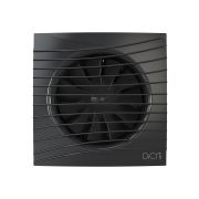 Вентилятор осевой вытяжной с обратным клапаном D125 декоративный