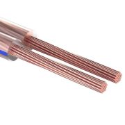 Кабель акустический 2х0,35 мм2, прозрачный BLUELINE, 100 м