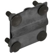 Зажим крестообразный полоса/пруток-полоса/пруток 40/12мм оцинкованная сталь TD