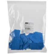 ARMAFIX Заглушка EPCX2.5-3 BU для колодки клеммной CP/CX2.5-3 синяя IEK