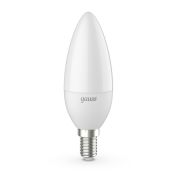Лампа светодиодная LED 6.5 Вт 520 лм 3000К свеча теплый E14 AC 220В Black