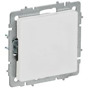 BRITE Заглушка с суппортом МЗ10-БрАБ арктический белый IEK