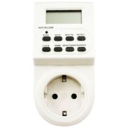 Розетка с таймером (недельная) электронная IP20 16А 3500W