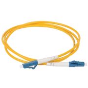 Патч-корд оптический соединительный для одномодового кабеля (SM) 9/125 (OS2) LC/UPC-LC/UPC одинарного исполнения (Simplex) LSZH 1м