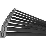 Хомут 300х4.8мм черный нейлон (100шт)