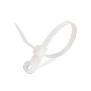 Стяжка нейлоновая КСО 5х220 (бел) (100шт)