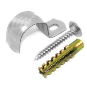 Комплект крепежа СМО 16-17 с дюбелем и саморезом (100шт)