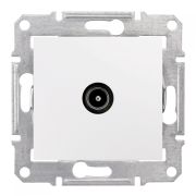 Sedna Розетка телевизионная TV оконечная 1дБ в рамку белая