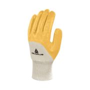 Перчатки трикотажные с частичным нитриловым покрытием NI015, манжета, размер 9