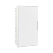 Щиток 36 мод встраиваемый FRAME ЩРв-П-36, белый, с белой дверцей, с 4  шинами PEN (2шт на 8 отв. и 2шт на 10 отв.) F36B1WW DKC