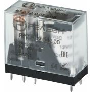 Миниатюрное промежуточное реле, 2 перекидных контакта 5А, 24В DC