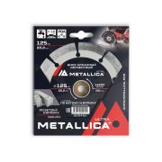 Диск алмазный PDA-сегментный 125x22,2 мм, H=10 мм по бетону, кирпичу. В кор.