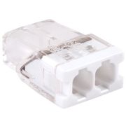 Клемма соединительная  2-контактная Elеctrodeel ED 772-202-b6, сечение 0,5-2,5 мм2, 24А/450В (упаковка 6 штук)