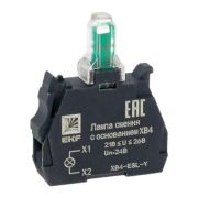 Лампа сменная c основанием XB4 желтая 24В PROxima