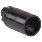 Патрон подвесной карболитовый Пкб14-04-К01 Е14 черный стикер на изделии