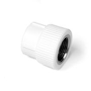 Муфта комбинированная 20x1/2' ВР полипропиленовая PPR белый