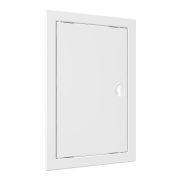 Люк-дверца ревизионная с ручкой, из ABS пластика 218х318 и с фланцем 196х296