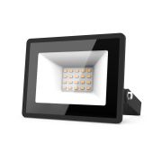 Прожектор светодиодный ДО 20 Вт 1790 лм 3000К AC 220В Черный IP65 105х118х29мм Elementary G2 Gauss