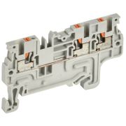 ARMAFIX Клемма пружинная Push-in CP-MC 3 вывода 1,5мм2 серая IEK