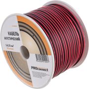 Кабель акустический ШВПМ 2х0.35 кв.мм красно-черный 100 м