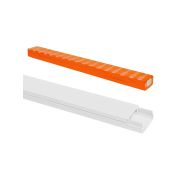 Кабель-канал 20х10 2 м белый TDM