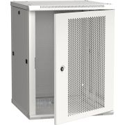 Шкаф LINEA W 12U 600x600 мм дверь перфорированная RAL7035