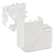 DLP Угол плоский 90град для кабель-канала 105х50мм белый