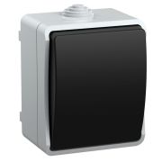 ФОРС Выключатель одноклавишный проходной для открытой установки 10А IP54