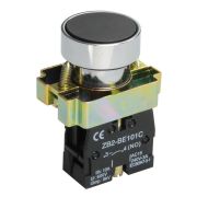 Кнопка управления черная LAY5-BA21 1НО без подсветки 240В