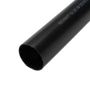 Трубка термоусадочная клеевая СТТК (3-4:1) 33/8 мм, среднестенная черная, 4 шт. по 1 м